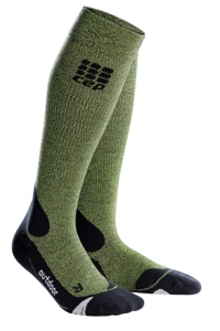 140206 CEP Outdoor Merino Socks green