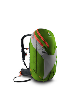 151030 ABS 2015 Vario 32l Zip-on Green-Orange Base Unit Black