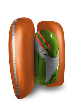 151030 ABS 2015 Vario 32l Zip-on Green-Orange inflated