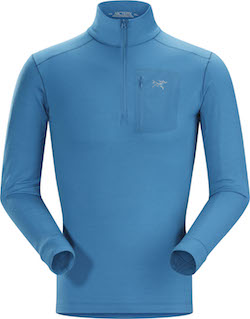 161025 Arcteryx Satoro AR Zip Neck LS Macaw F16