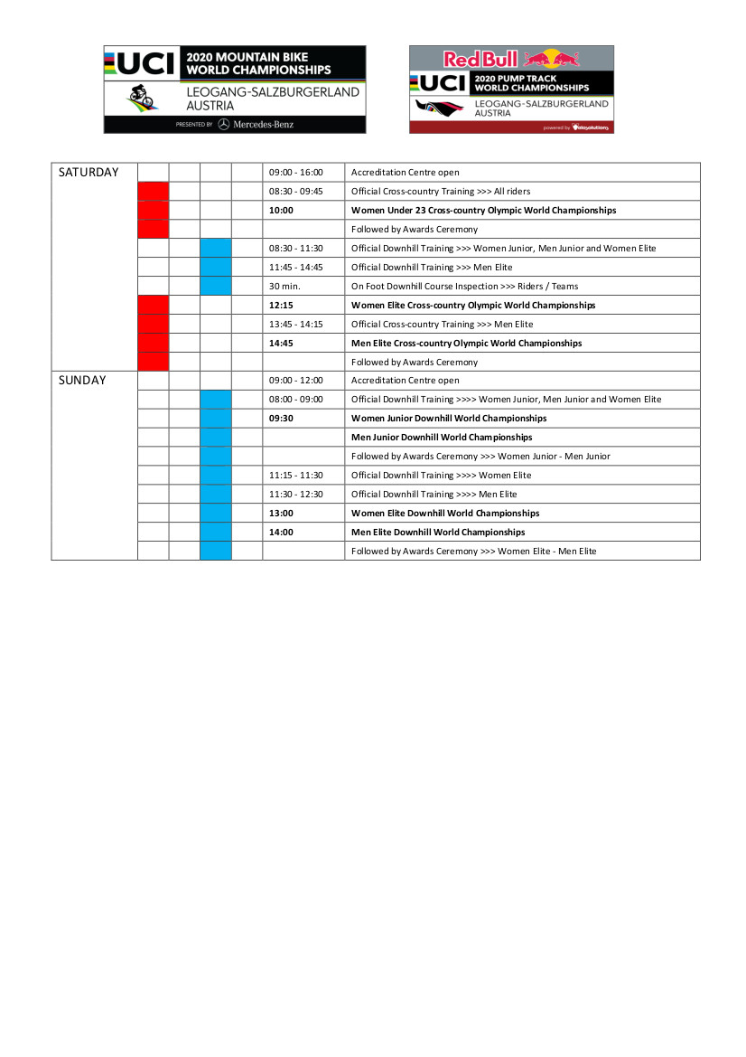 20200721 UCI MTB World Championships Program Leogang3