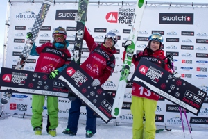 FWT12 ROLDAL JBERNARD  Siegerinnen Ski