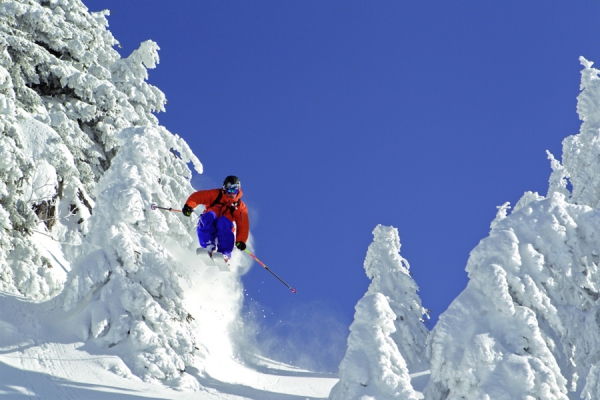 Freeriden in Kitzbuehel