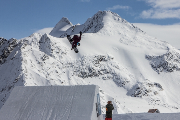 Siebte Auflage der Stubai-Premiere in voller Winterpracht.