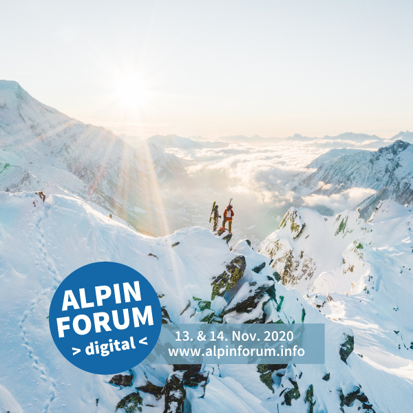 Alpinforum 2020 am Freitag &amp; Samstag digital!