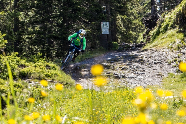 Auf dem Weg zur Kohlmaisgipfelbahn