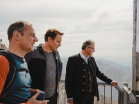 Outdoorsport und Politik diskutierten auf der Zugspitze