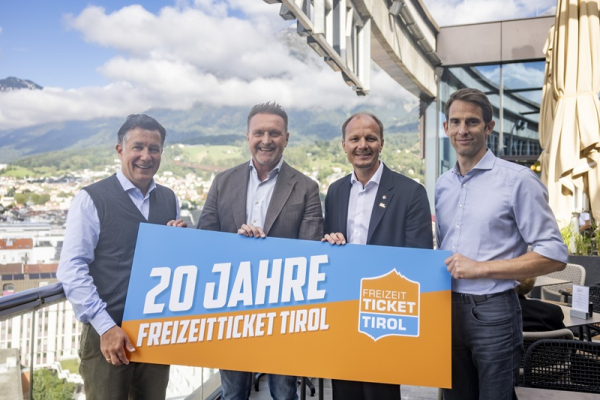 20 JAHRE FREIZEITTICKET TIROL
