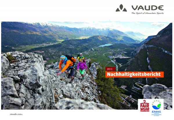 VAUDE 2013: Nachhaltigkeitsbericht 