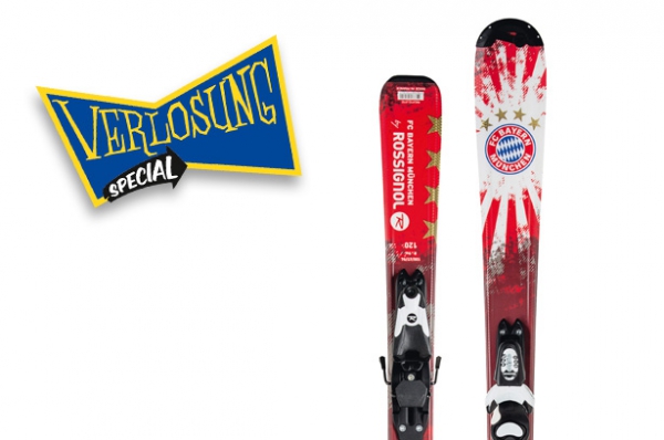 Rossignol FC Bayern Ski signiert von Bastian Schweinsteiger