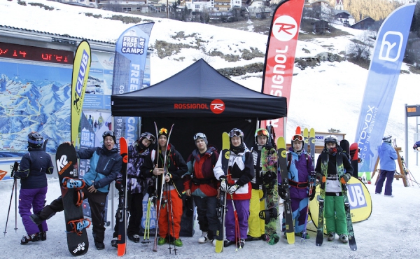 Staraufgebot bei den Freeridecamps.at powered by Raiffeisen Club