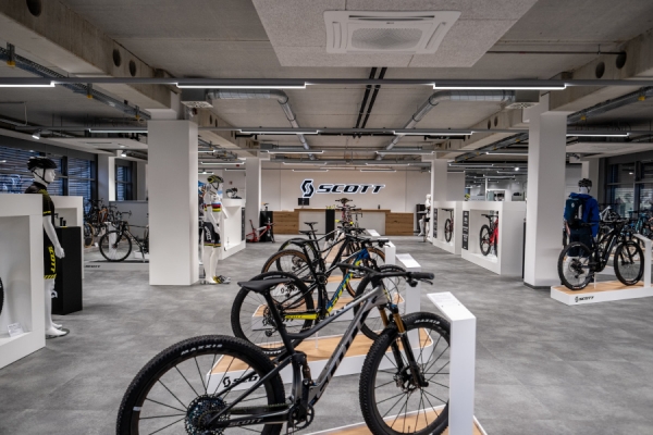 Scott er&ouml;ffnet Bike-Showroom in M&uuml;nchen
