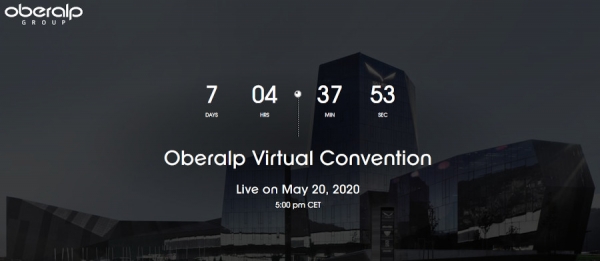 Oberalp Virtual Convention: 20. Mai 2020, 17:00 Uhr