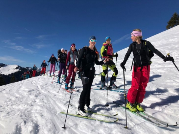 c Bergzeit - Skitouren Camp mit Gretal Allmann im Kühtai