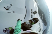 100% GoPro Moment with Jamie Anderson Frontside 1080 | Suzuki Nine Queens 2015