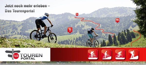 Das Falk Outdoor Tourenportal