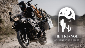 The Triangle of the Monegros Desert - #Motorcycle & #MTB