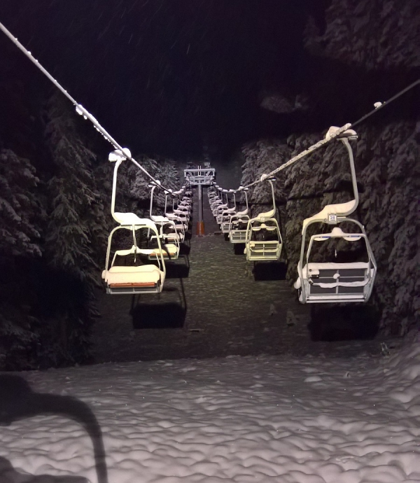 Nachts unterwegs im Skigebiet Tegernsee-Spitzingsee