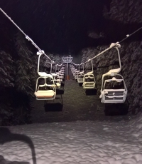 Nachts unterwegs im Skigebiet Tegernsee-Spitzingsee