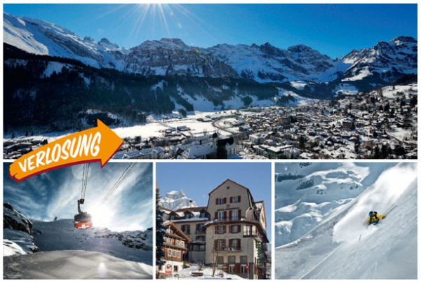 Zwei N&auml;chte für zwei Personen im Hotel Hoheneck in Engelberg