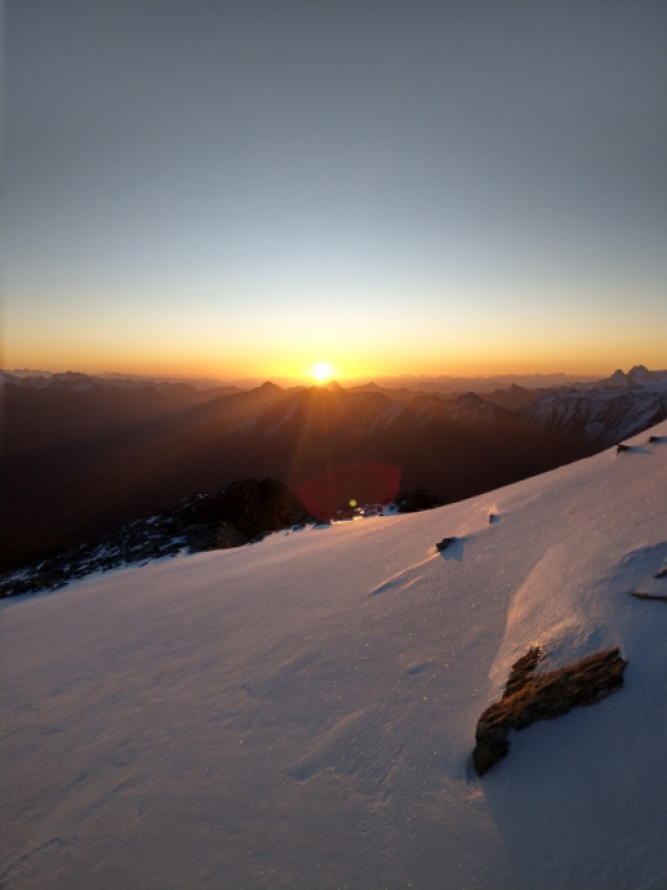 Sönnenaufgang in Sölden by Ralf Jirgens