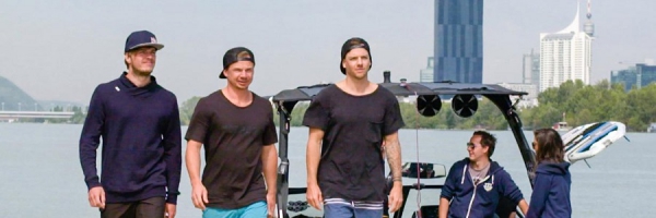 Fabi Lentsch, Tobi Tritscher und Fabio Studer