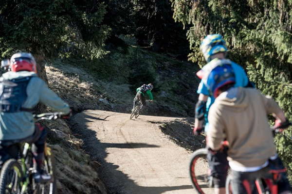 Neuer Flow Trail im Bikepark Leogang