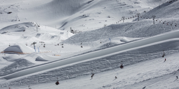 Snowpark Kitzsteinhorn: Es ist angerichtet