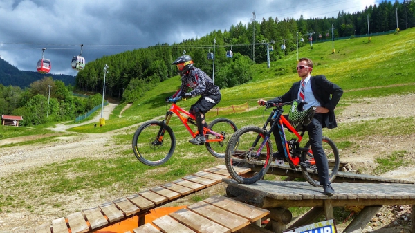 After Work Biking Semmering