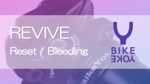 Bikeyoke: Entlüften Revive Vario-Sattelstütze