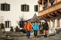 Innenhof Ambiente Schloss Mittersill