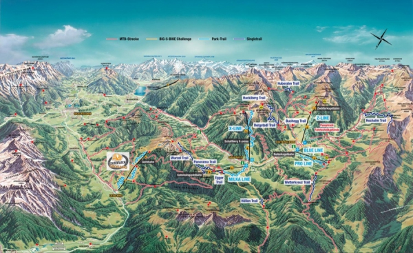 Saalbach Hinterglemm bereit f&uuml;r Biker 