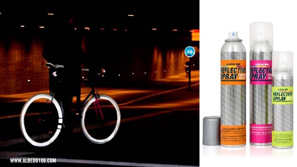 Mehr Sicherheit in den dunklen Wintermonaten  Albedo 100 Reflective SprayTM