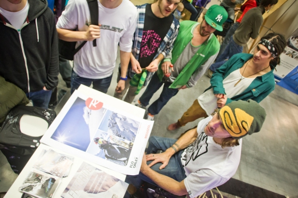 Flo Orley am OPEN FACES Stand