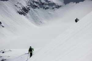Splitboarden am Stubaier Gletscher