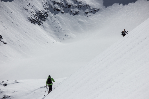 Splitboarden am Stubaier Gletscher