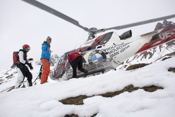 BMW Powder Ride Heli