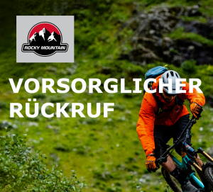 Rückruf: Rocky Mountain Instinct, Instinct BC & Pipeline 2018, 2019 und 2020