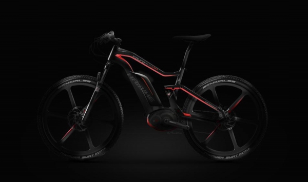Erstes Carbon-Fully mit Mittelmotor 