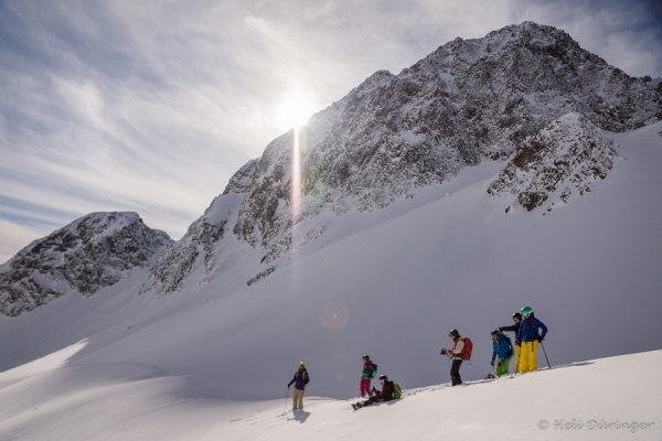 risk&#039;n&#039;fun Girls Freeride Trainings-Session