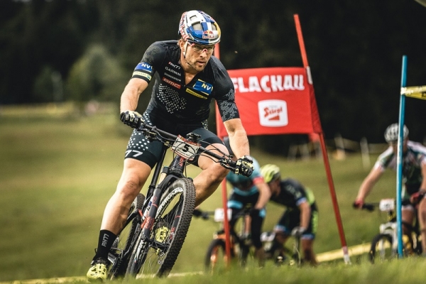 Benjamin Karl bei der Bike Night Flachau